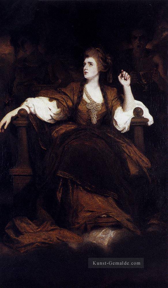 Porträt von Frau Siddons als die tragische Muse Joshua Reynolds Ölgemälde